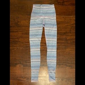 Lululemon Women’s Striped Leggings Sz XS